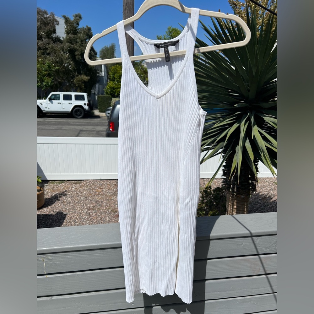 BCBG White Mini Dress